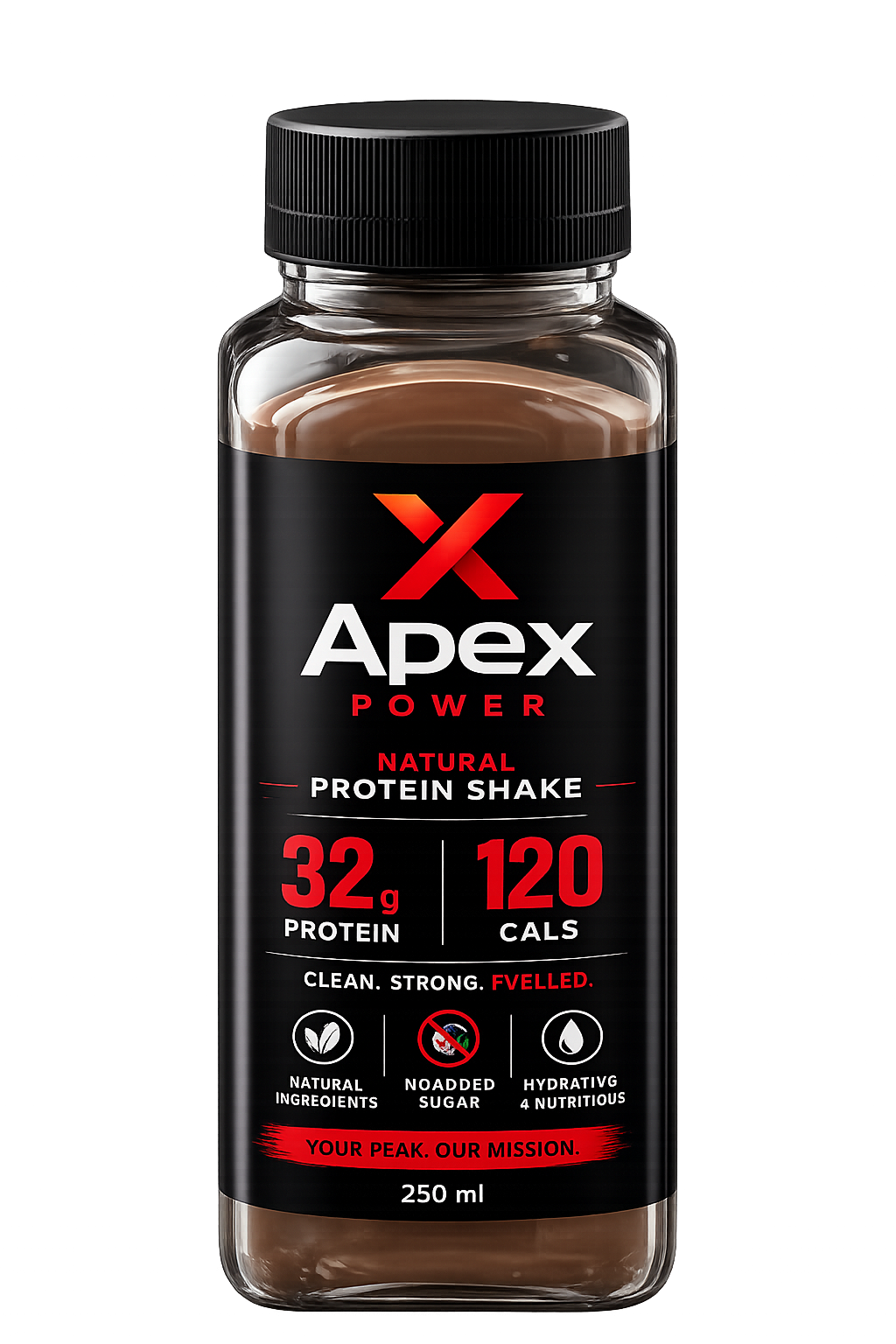 APEXX POWER protein bottle