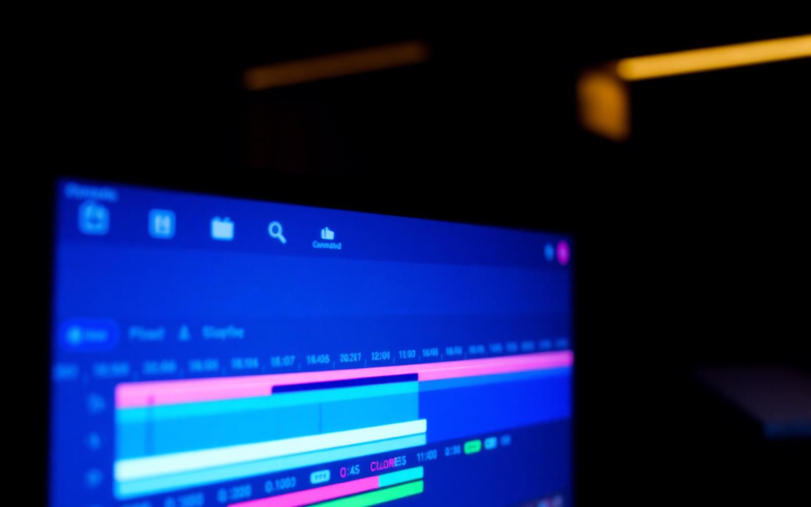 Post-Production — Editing timeline