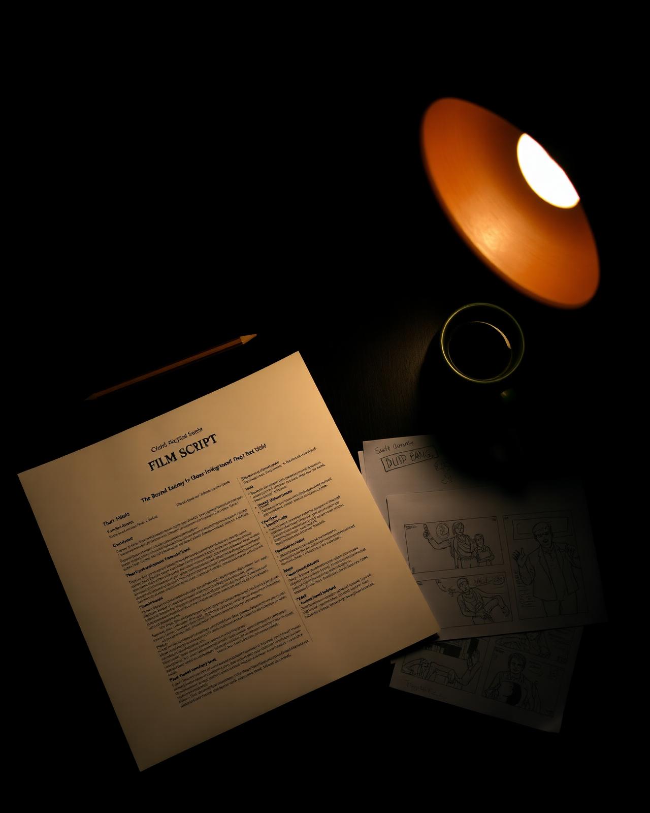Pre-Production — Script page